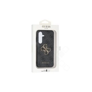 Guess PU 4G Metal Logo Case für S921B Samsung Galaxy S24 - black