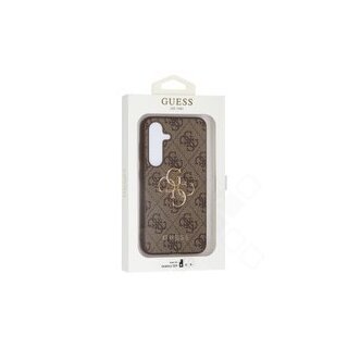 Guess PU 4G Metal Logo Case für S921B Samsung Galaxy S24 - brown