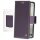 anco Bookcase Miami für S921B Samsung Galaxy S24 - violet