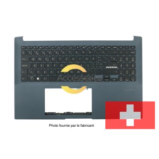 Asus VivoBook blue Swiss backlit keyboard