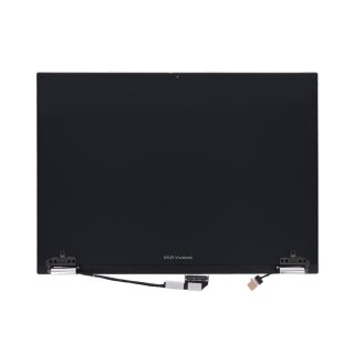 Complete silver OLED touchscreen module for notebooks Asus Vivobook S 14 Flip