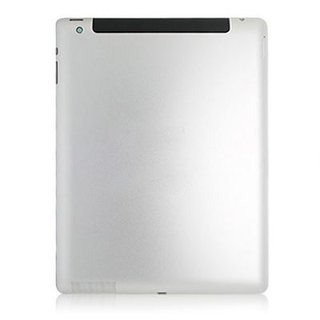 iPad 4 originale Rückseite / Verschalung / Back Cover in silber (3G Version)